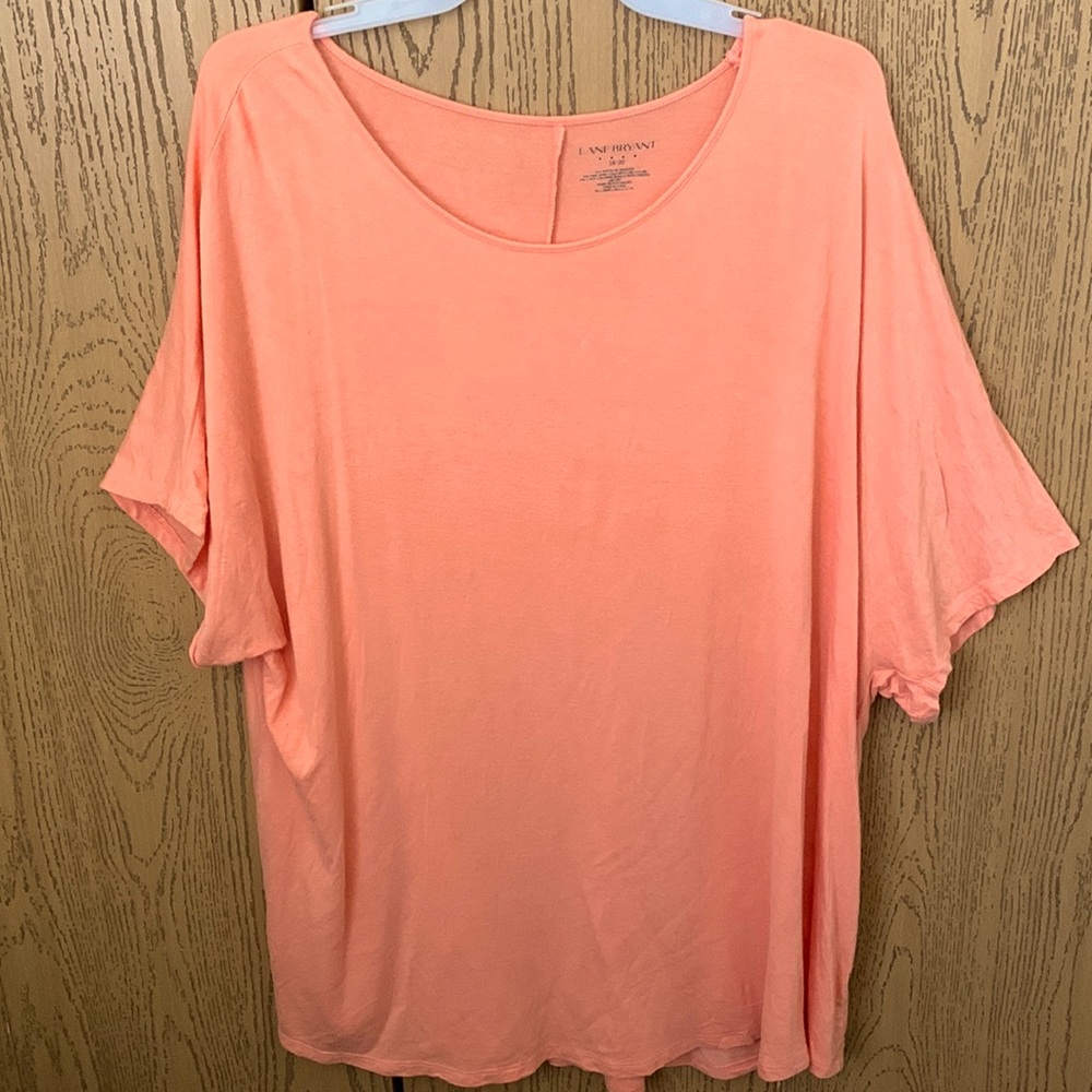 Coral Pink Lane Bryant Women’s Blouse 18/20